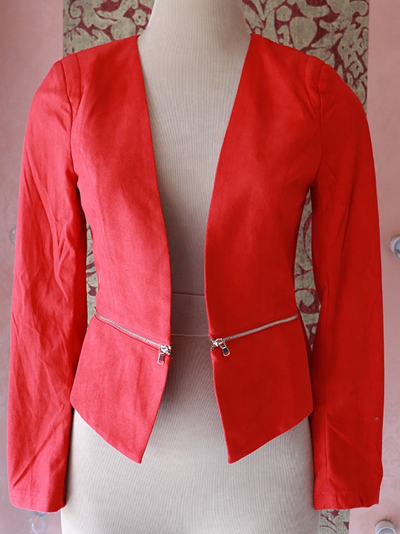 Blazer cierre