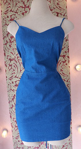 Vestido Mezclilla Liso