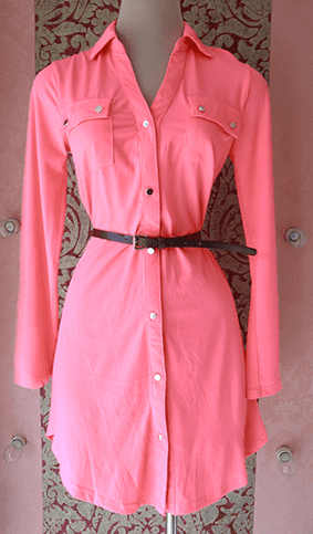 Vestido tipo camison