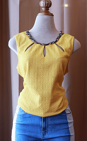 Blusa collar