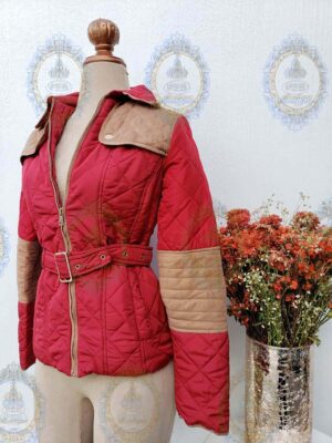 II CHAMARRA DE CON CINTURON Y BOTONES