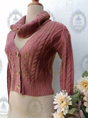 II SUETER CORTO TEJIDO