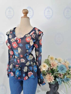 II BLUSA DE FLORES