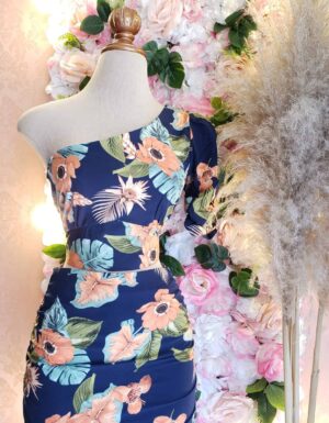 Set floral top y falda