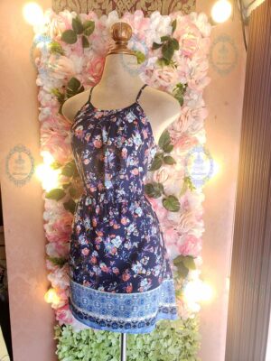 II Vestido DE FLORES (SIN MANGAS)