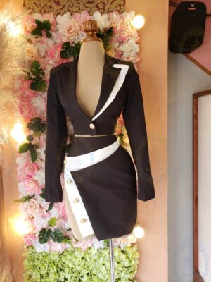 set 2 piezas bicolor