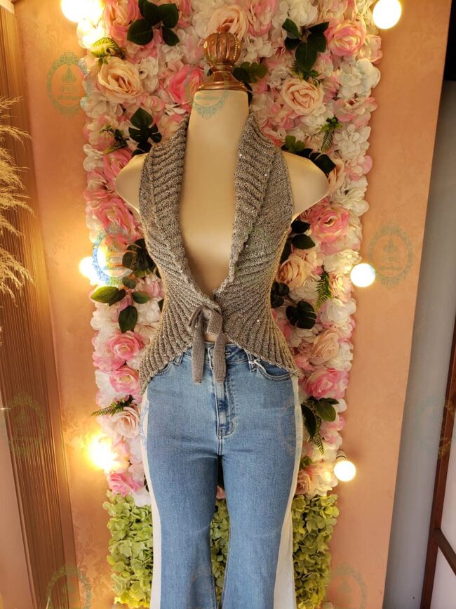 III CHALECO TIPO TEJIDO