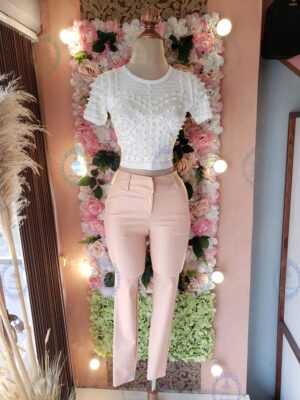 pantalón vinil liso