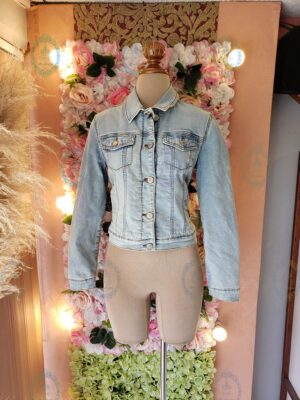 chamarra mezclilla forro peluche