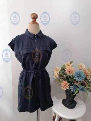 vestido tipo mezclilla