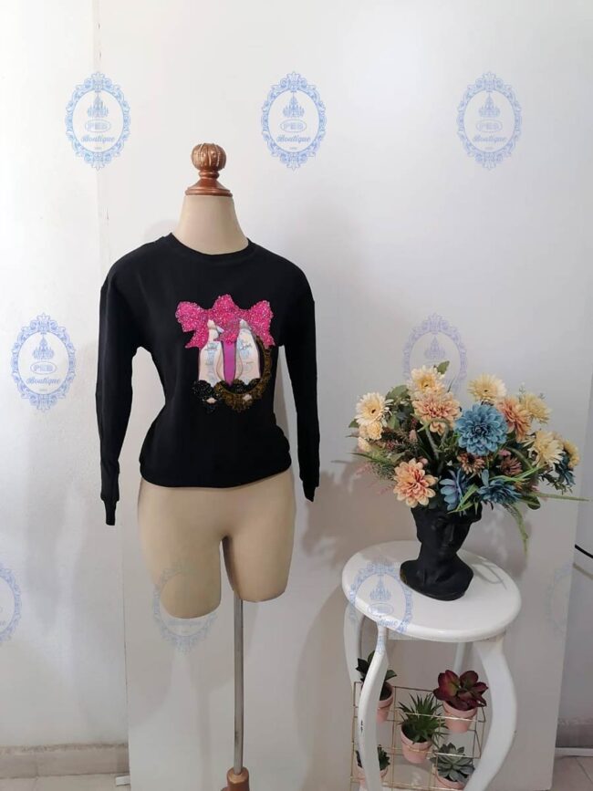 II SUDADERA (TACON CON MOÑO)