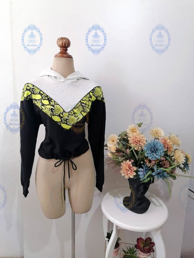 II SUDADERA TRICOLOR