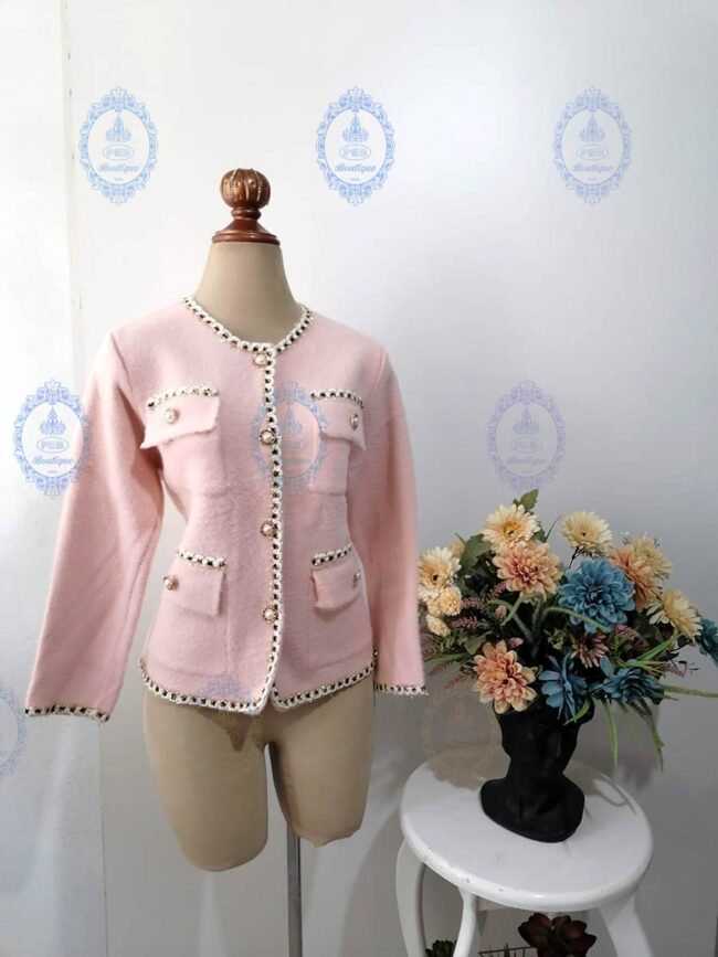 blazer tejido