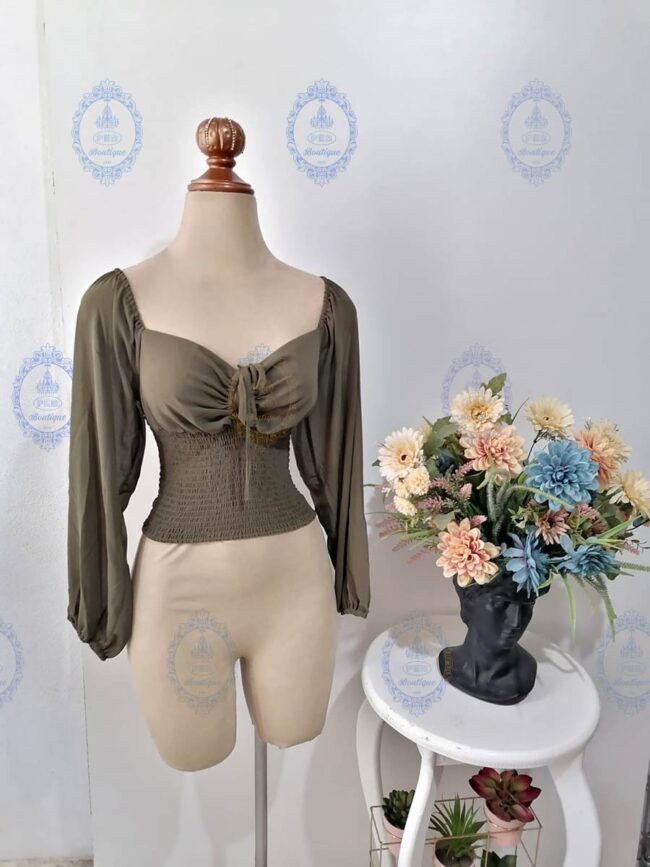 blusa resorte